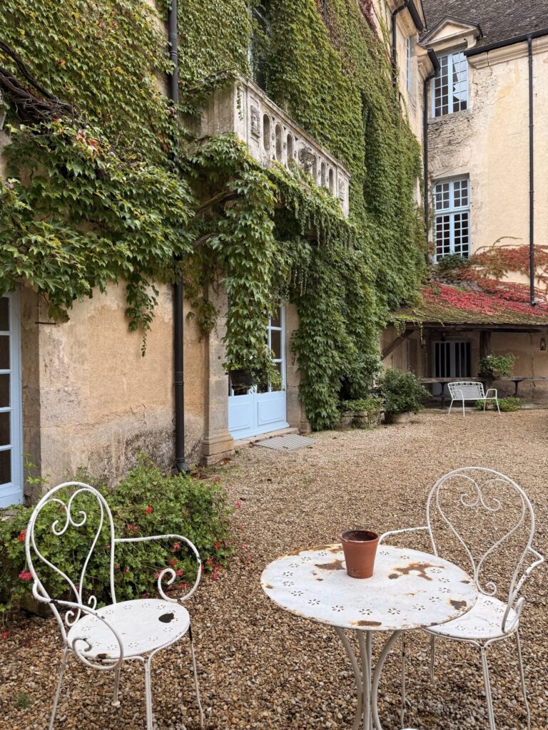 Terrasse du Chateau de Savigny