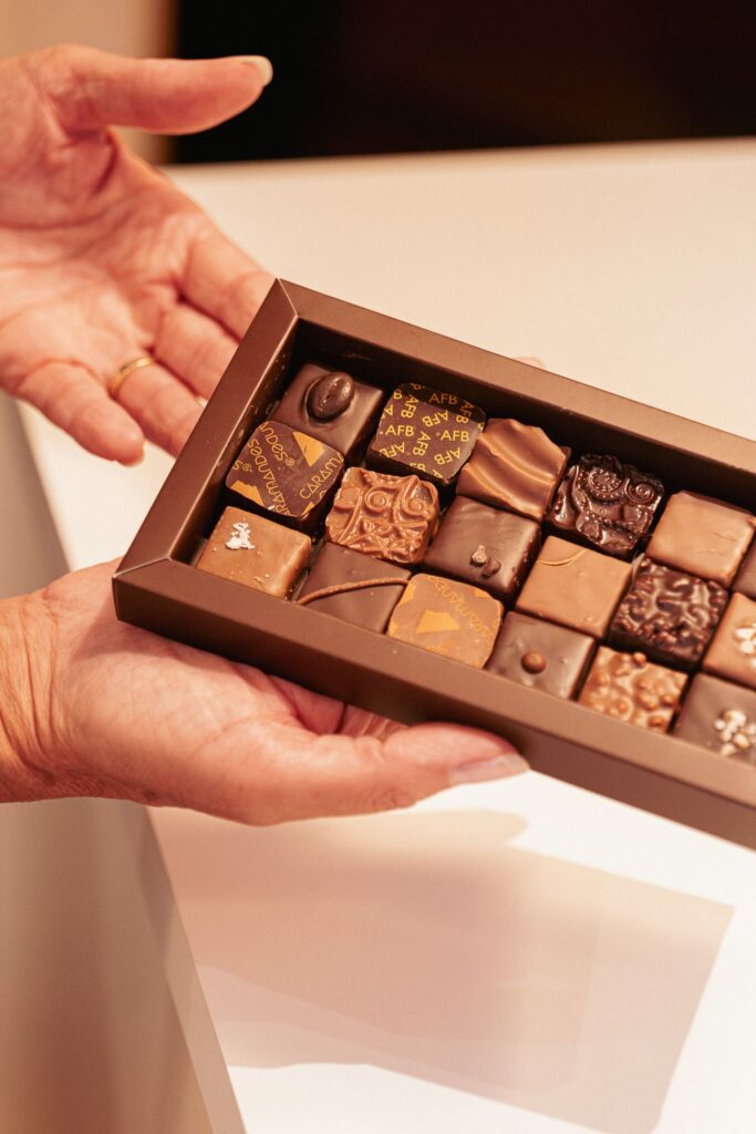 Des coffrets de Benoit Chocolats à Angers