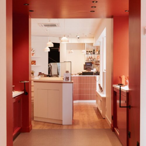 L'intérieur de Benoit Chocolats à Angers