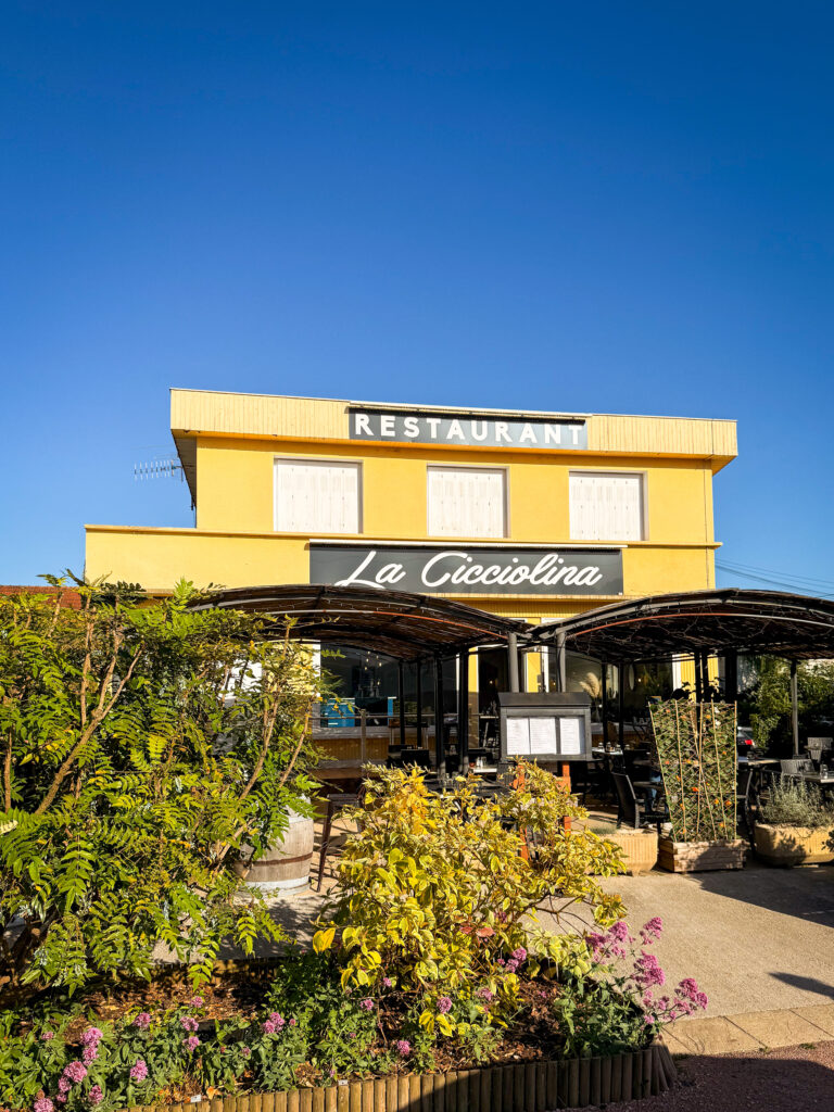 Facade de la Cicciolina à Chenove