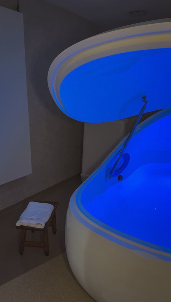 Cabine de flottaison chez Cocon à Beure