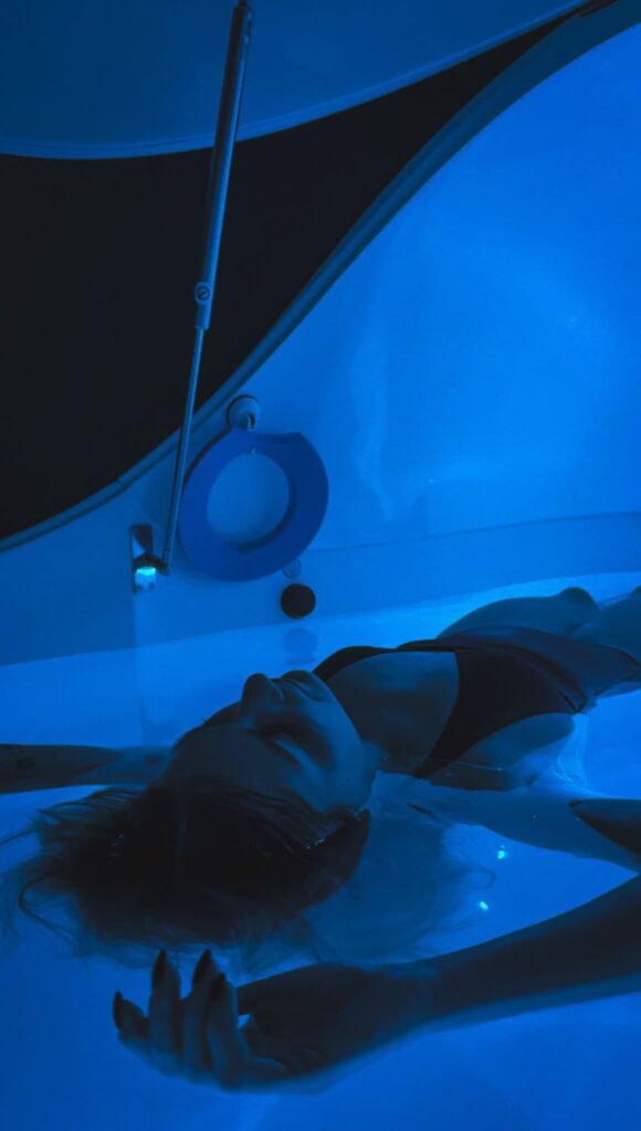 Séance de flottaison chez Cocon à Beure