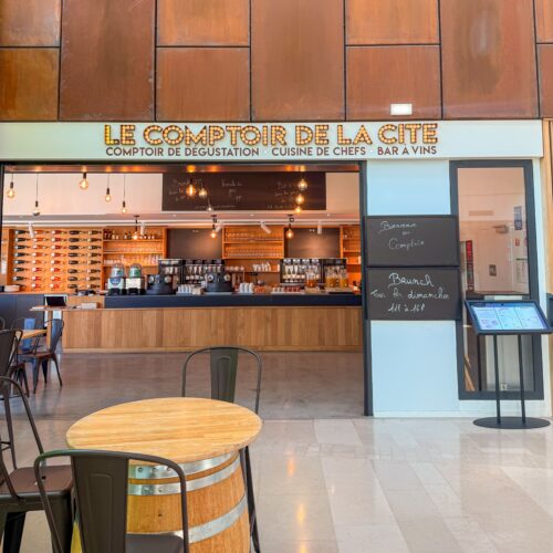 Facade du Comptoir de la Cité à Dijon