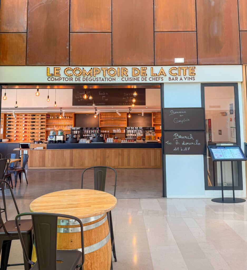 Facade du Comptoir de la Cité à Dijon