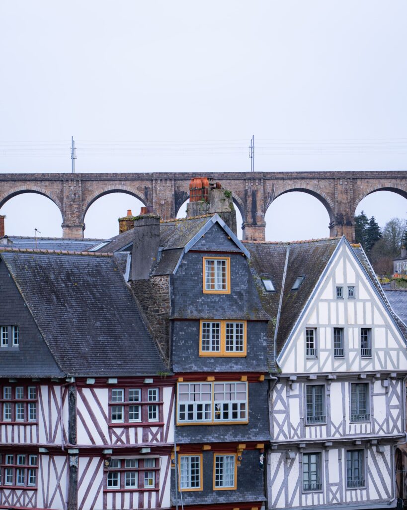 La vue du restaurant Cosmo Burger à Morlaix