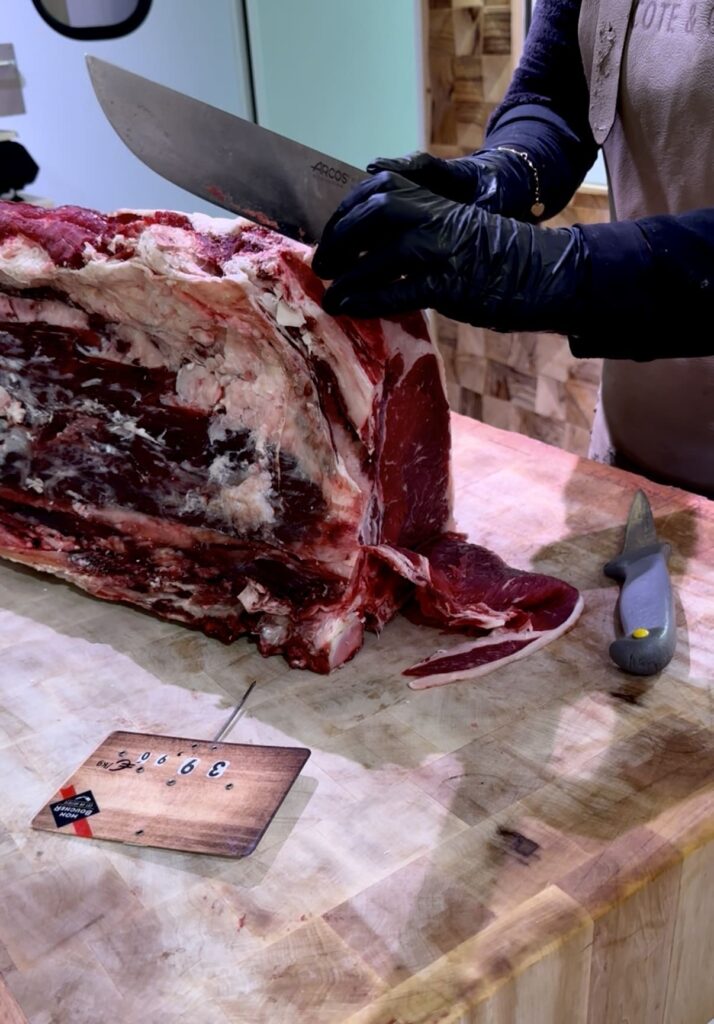Découpe chez Côte et Gourmet