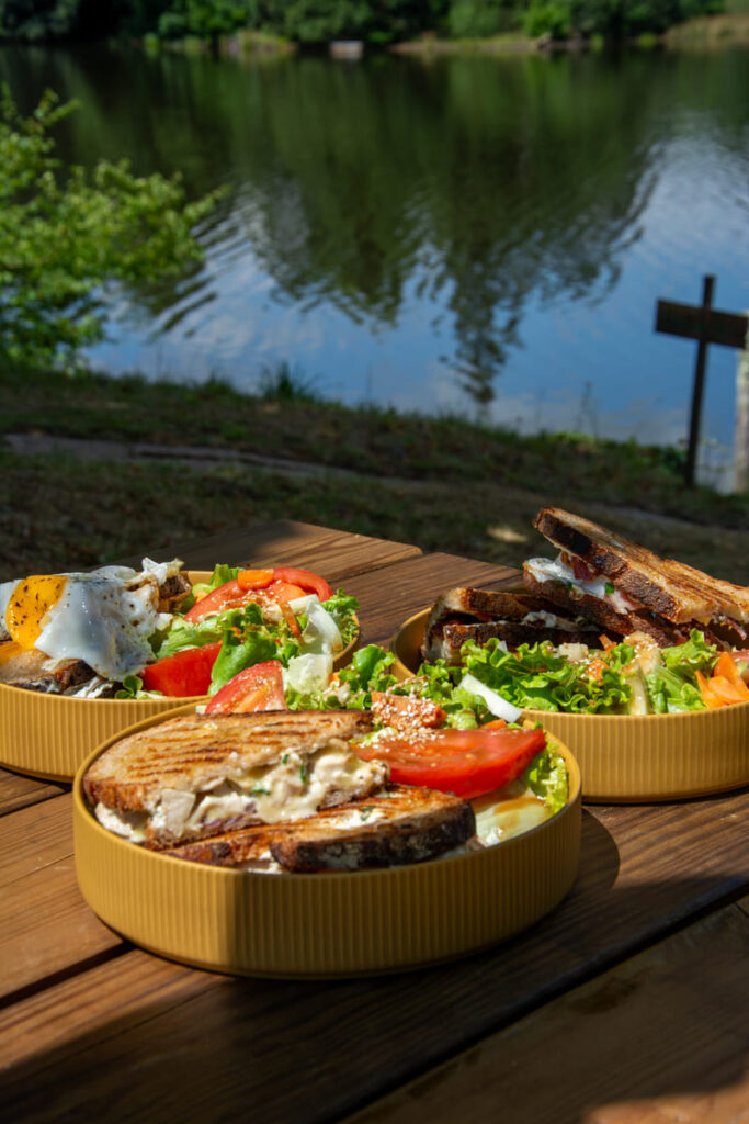 Les croques monsieur du food-truck à The Beach Ski Academy à Meuzac à 30 minutes de Limoges