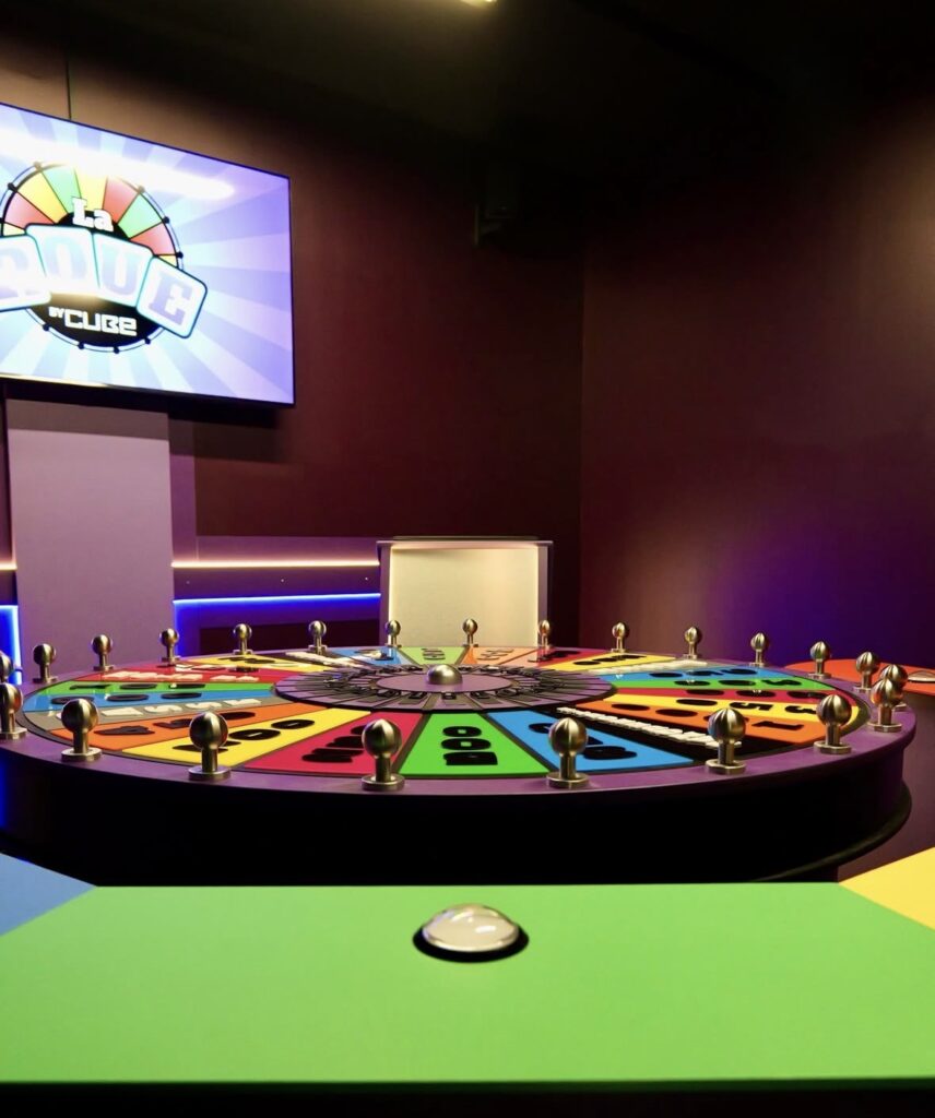 La roue de cube tv à Lannester