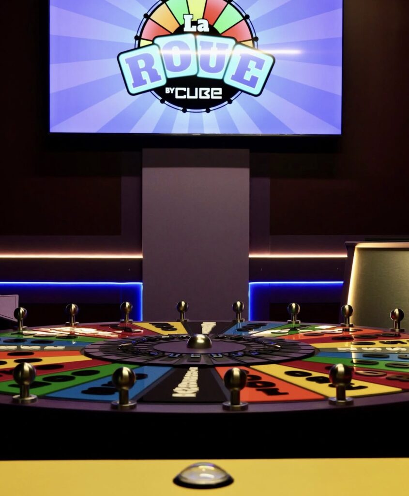 La roue de cube Tv à lannester