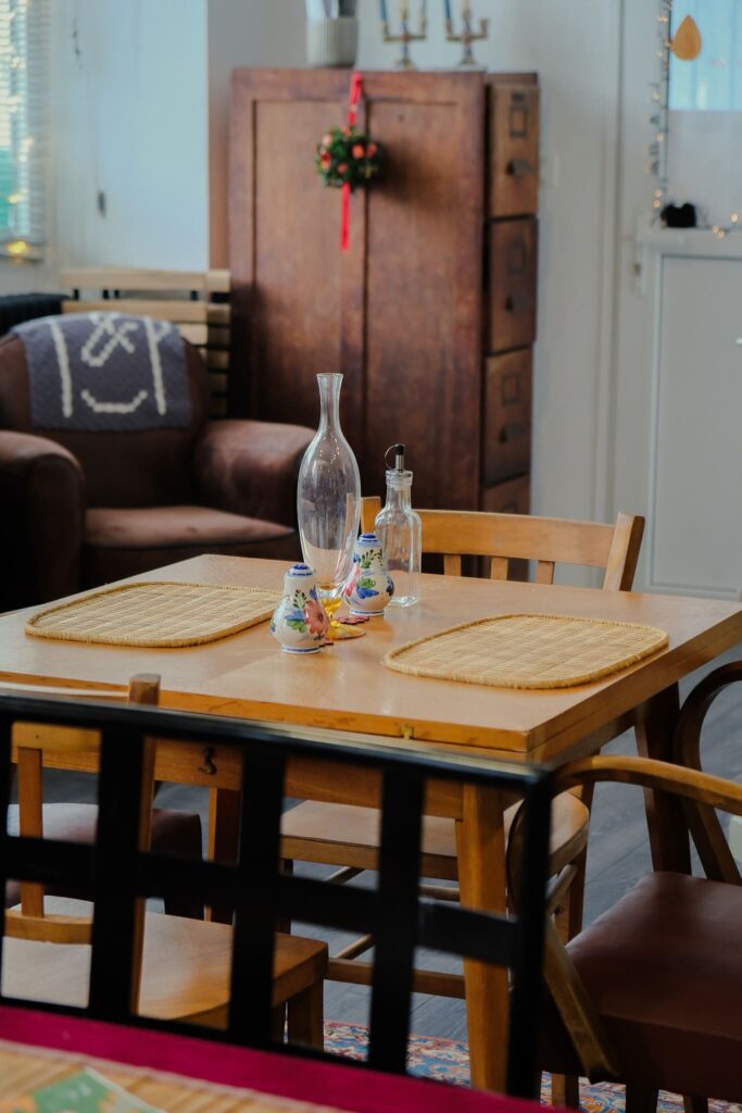 Table intérieur de chez Cucina e Piacere à Besançon