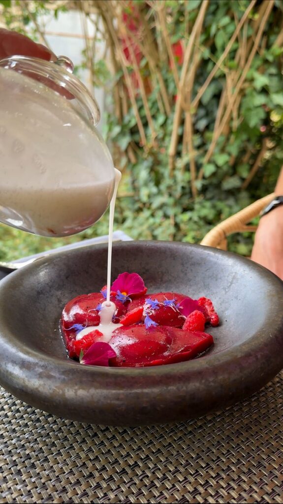 Un dessert de la carte du restaurant Le Pont Saint-Étienne à Limoges