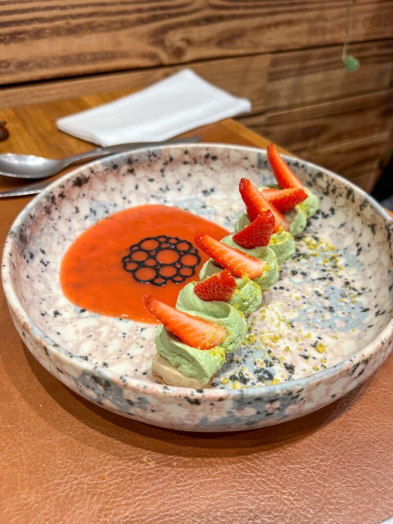 Dessert du restaurant la passion des mets à Panazol