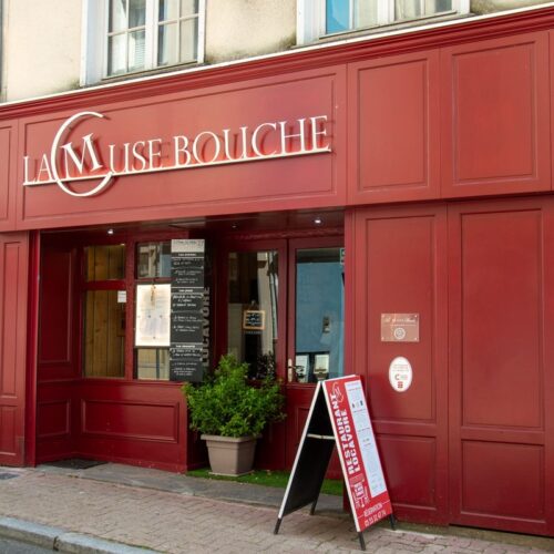 La devanture du restaurant locavore La Muse Bouche à Limoges