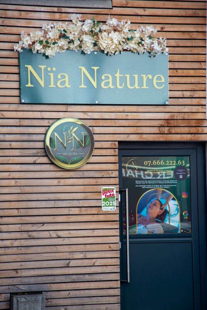 La devanture de Nia Nature à Limoges