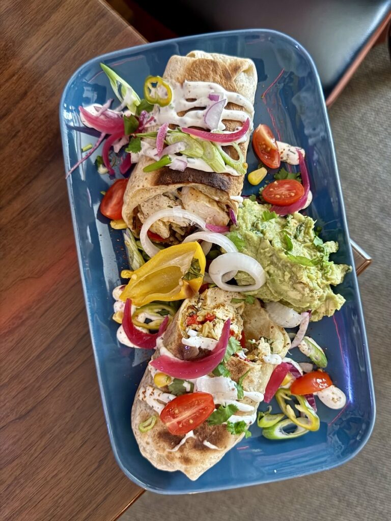 Burrito au poulet de chez el gringo