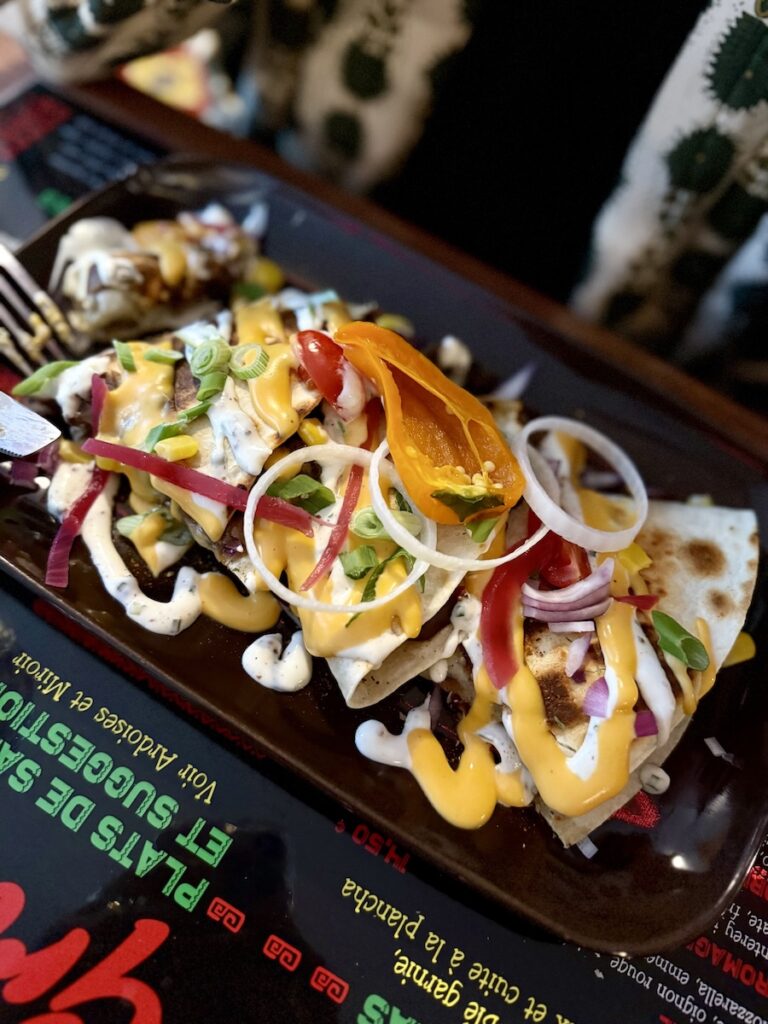 Quesadillas de chez El gringo