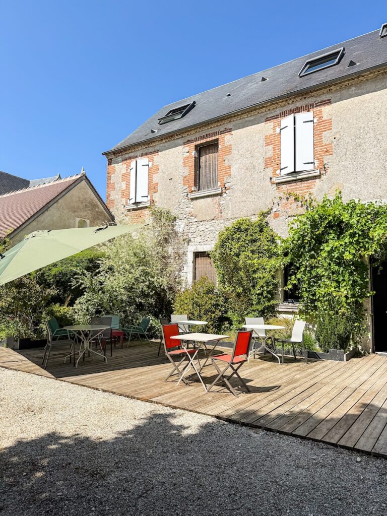 Terrasse de l'escale en berry