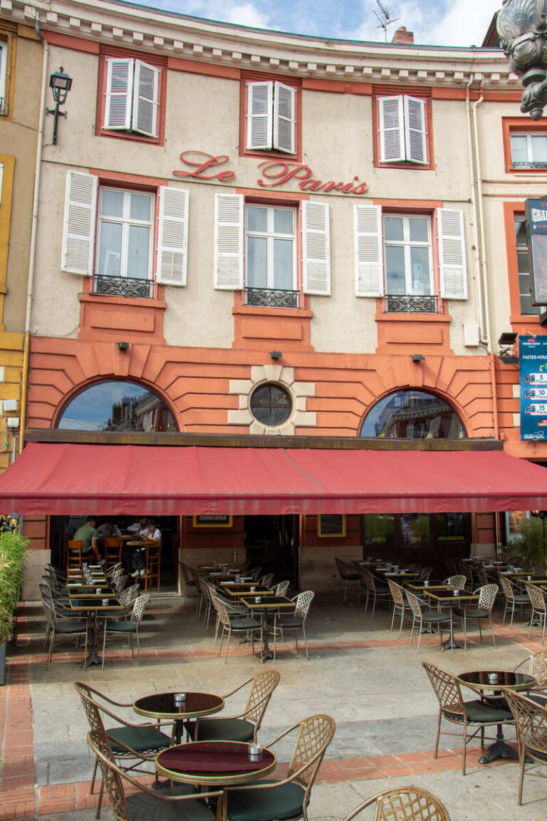 La devanture du restaurant Le Paris à Limoges