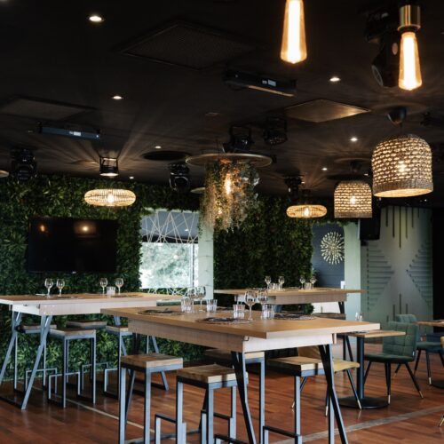 L'intérieur du restaurant FL à Avignon