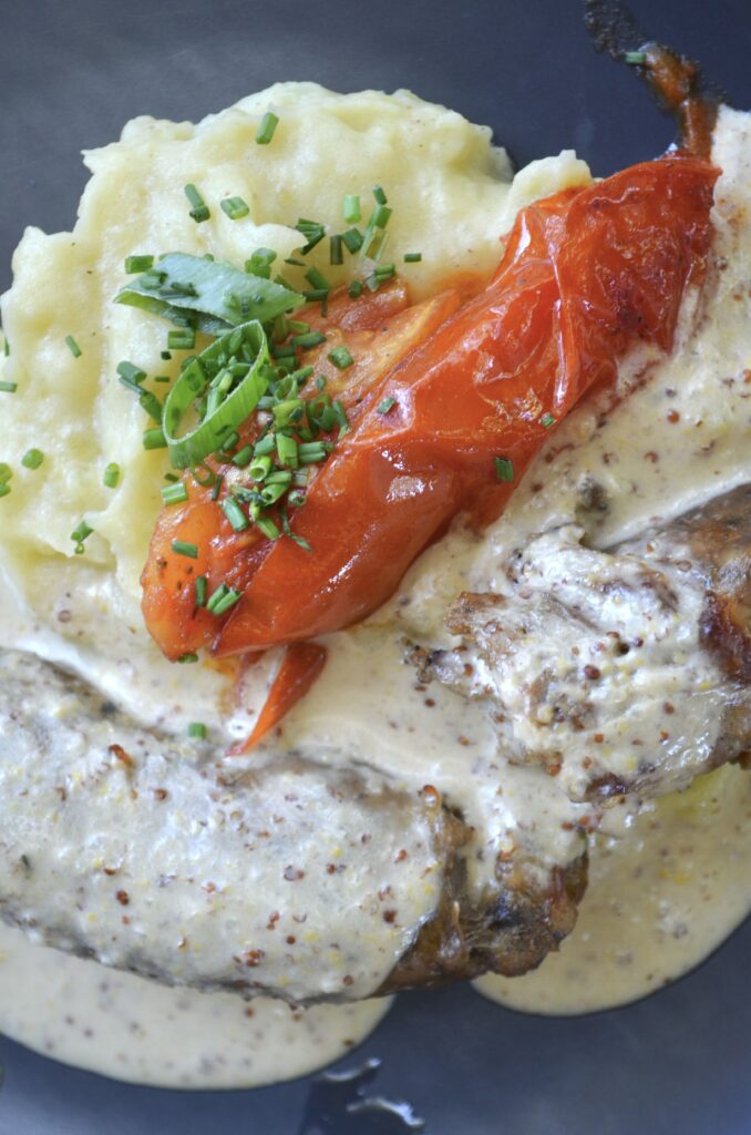 Les andouillettes du restaurant Flaveurs à Avignon