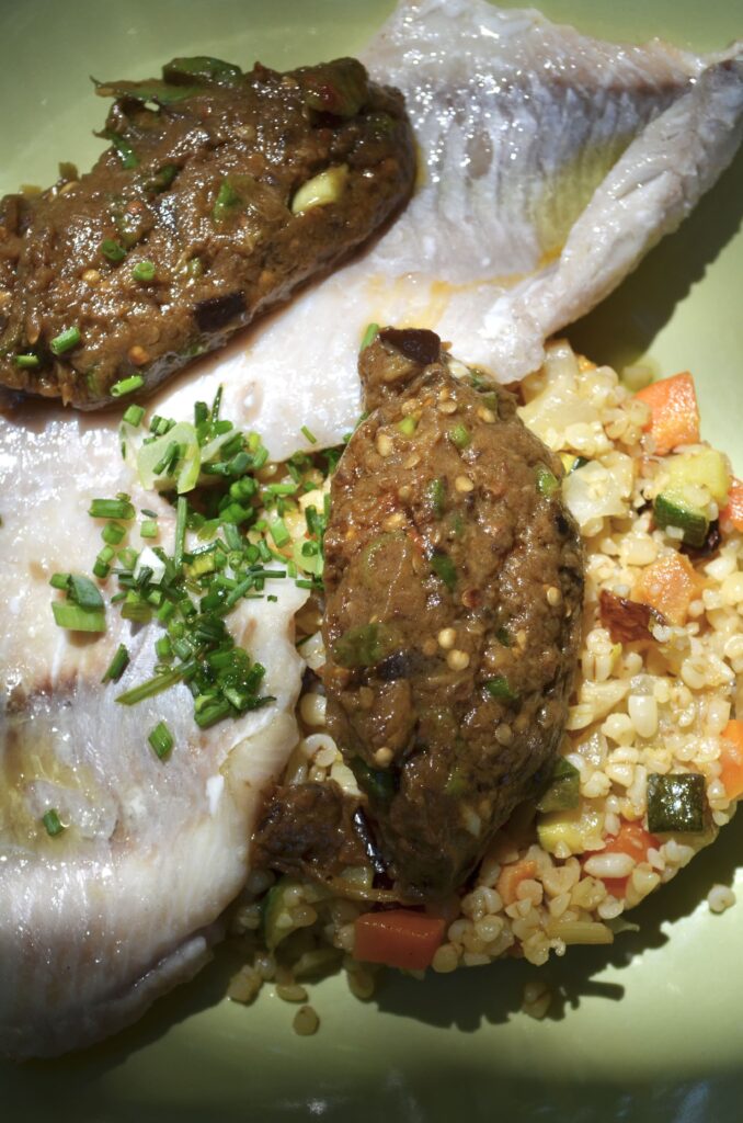 Une assiette du midi du restaurant Flaveurs à Avignon