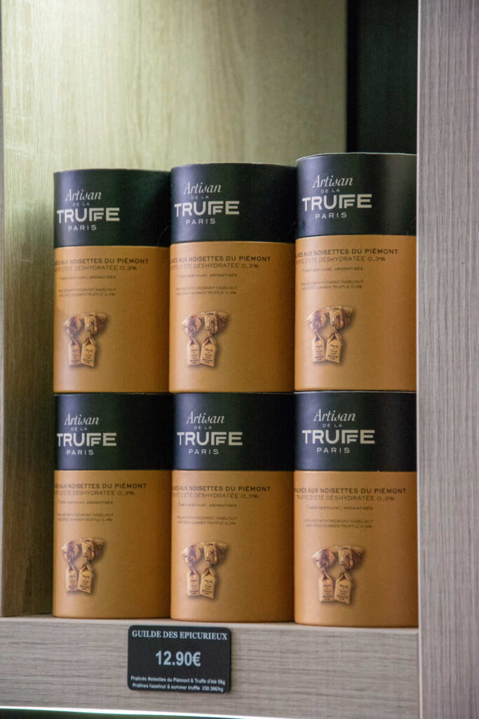 Des produits à base de truffe de l'épicerie fine et de produits autour de la gastronomie La Guilde des Épicurieux à Limoges