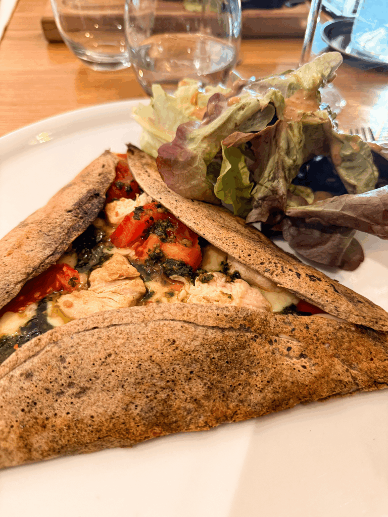 Crepe salée des Gourmands Disent à Dijon