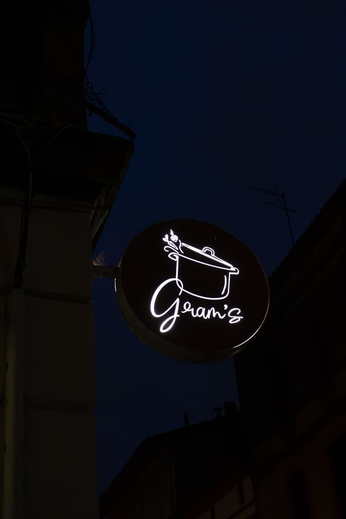 enseigne Grams toulouse
