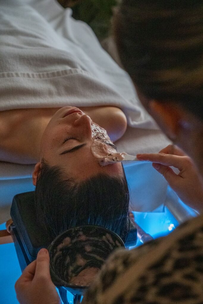 Le head spa du salon Au Salon d'Anaïs à Boisseuil à 10 minutes de Limoges