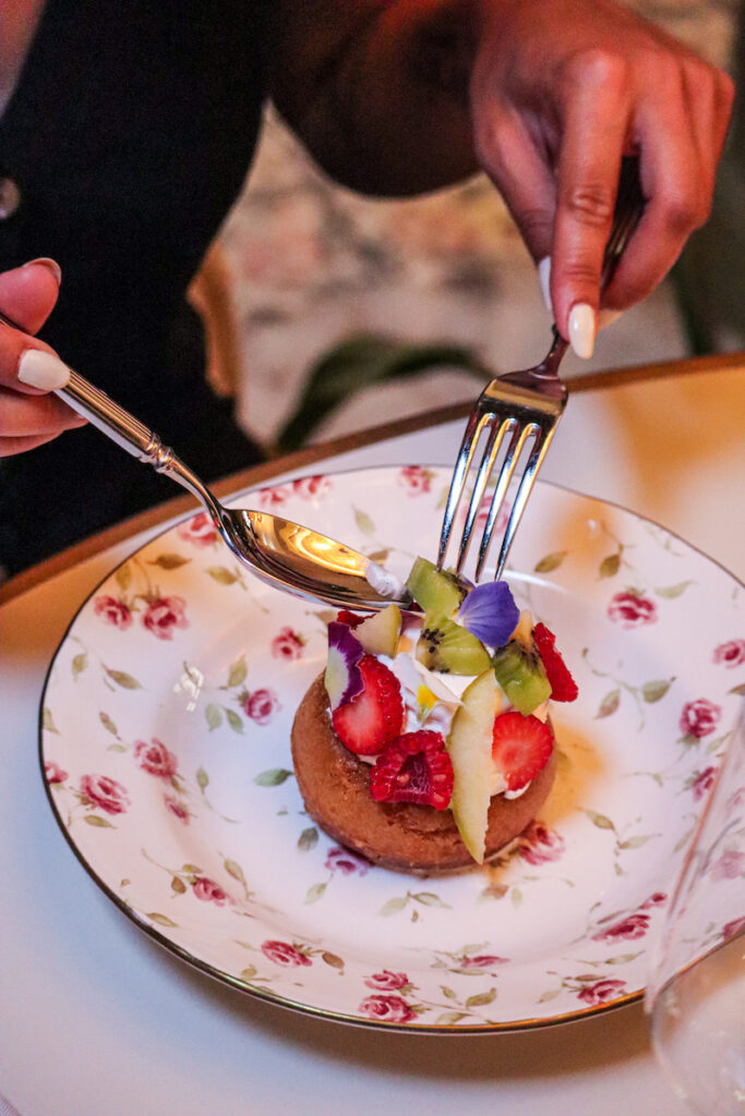 Le dessert d'Henriette à Cabourg
