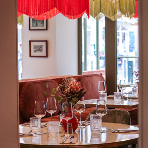 L'intérieur d'Henriette à Cabourg