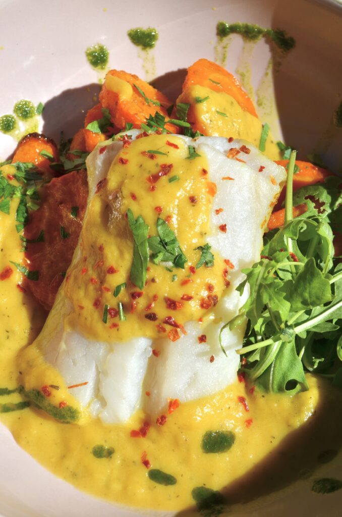 Le menu du jour du restaurant l'Heure Bleue