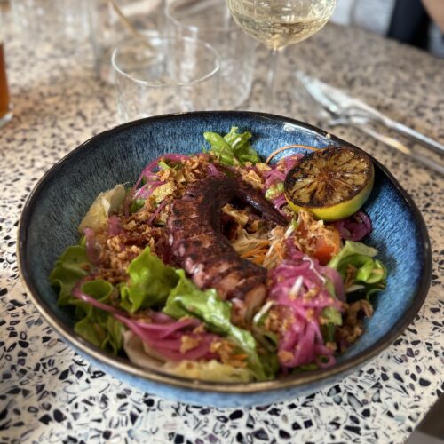 Le plat au restaurant Homard & Co à Brest