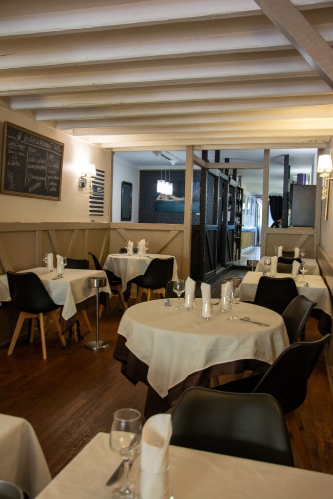 La salle du restaurant locavore La Muse Bouche à Limoges