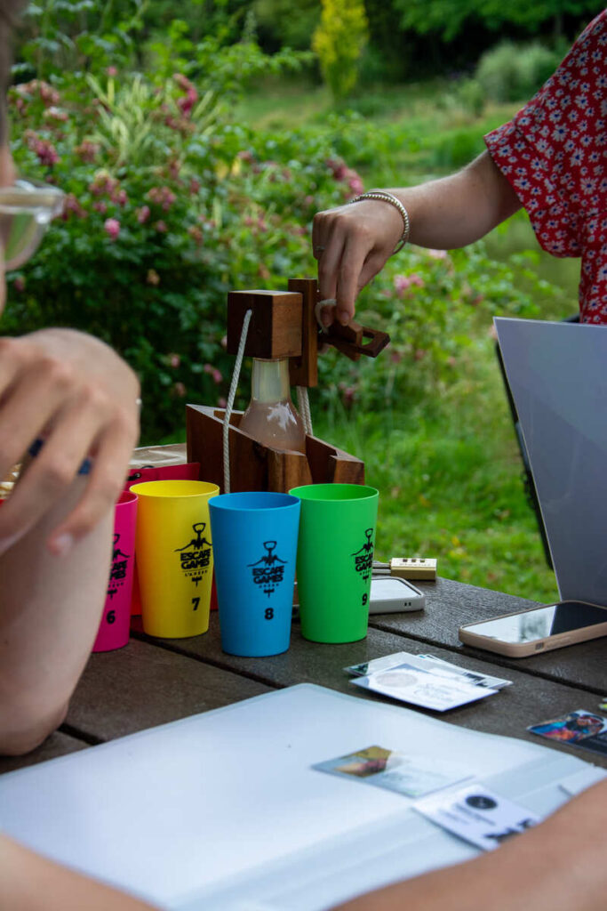 Une partie du jeu Escape Games L'Apéro Limoges