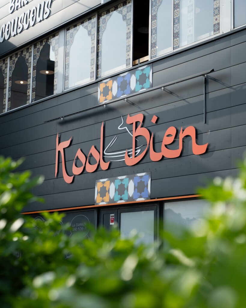 La devanture du restaurant Kool Bien à Brest