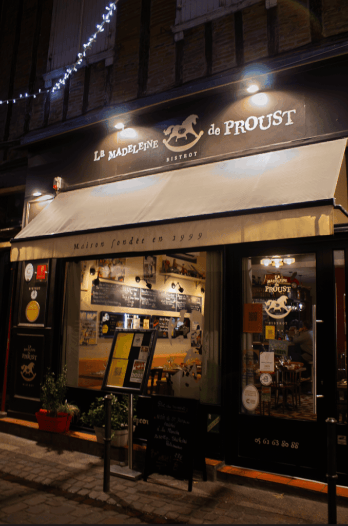 devanture madeleine de proust toulouse