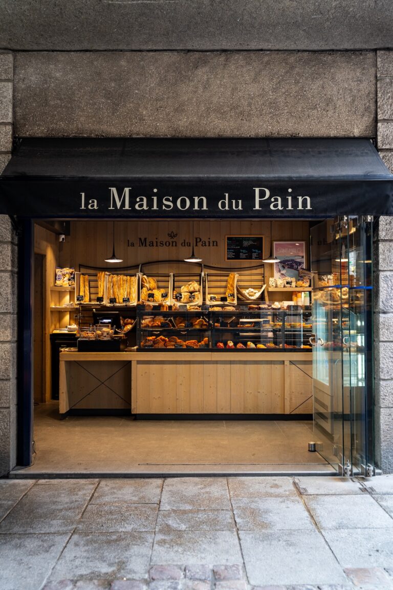 La devanture de La Maison du Pain, à Saint-Malo
