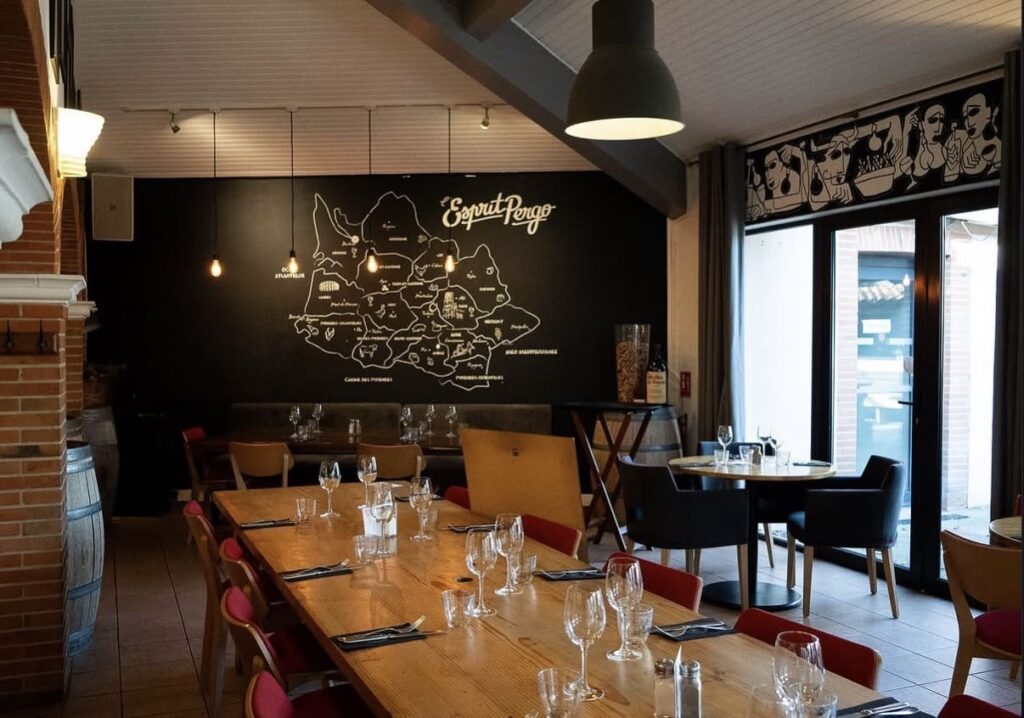 salle table la pergola toulouse