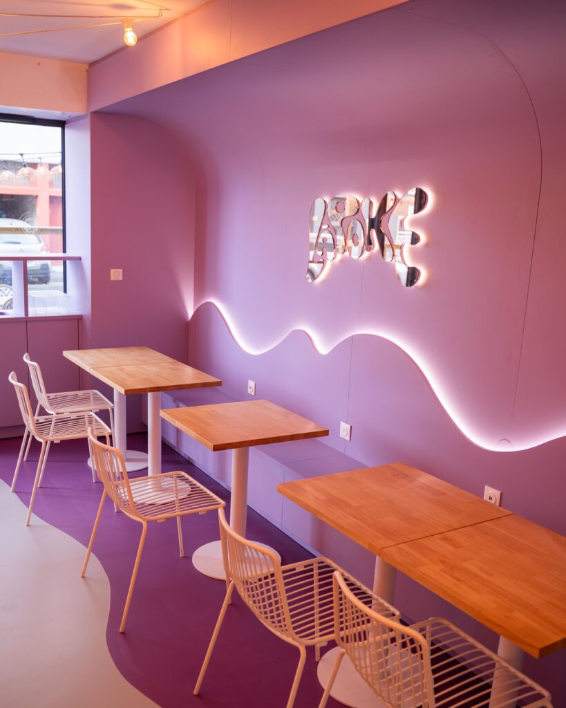 La salle du restaurant La Pose à Brest