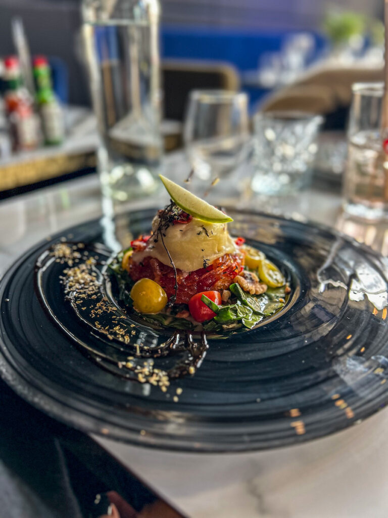 Le plat de L'accès Soir à Caen