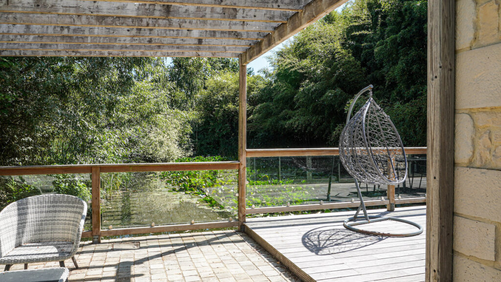 La nature de la Ferme de L'oudon à Saint-Pierre en Auge