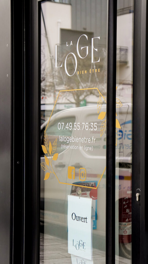 La devanture de La Loge bien-être à Mondeville