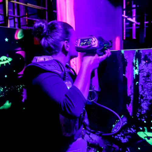 L'ambiance du Laser Games à Bretteville-sur-odon