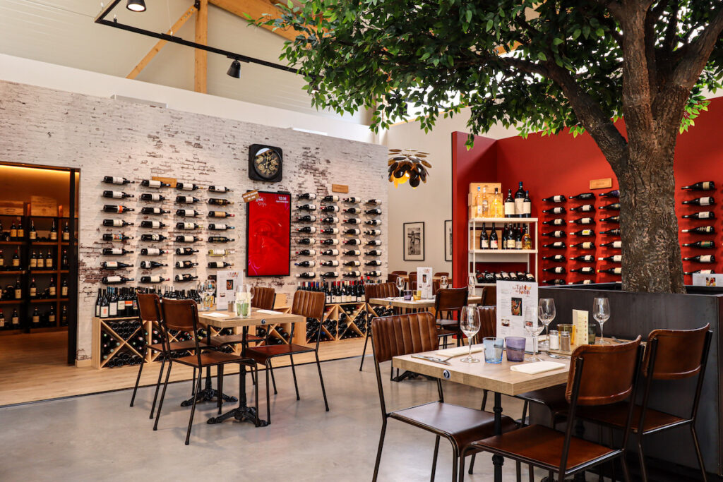 La cave de La Table de John à Saint-André sur orne