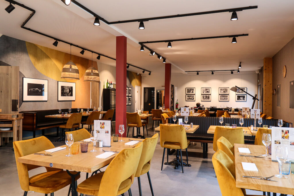 L'intérieur de La Table de John à Saint-André sur orne