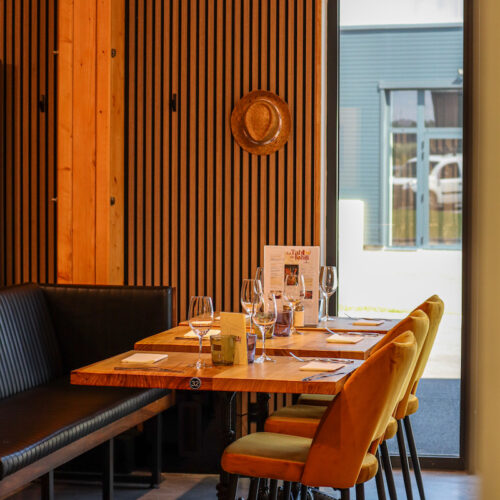 Les tables de La Table de John à Saint-André sur orne