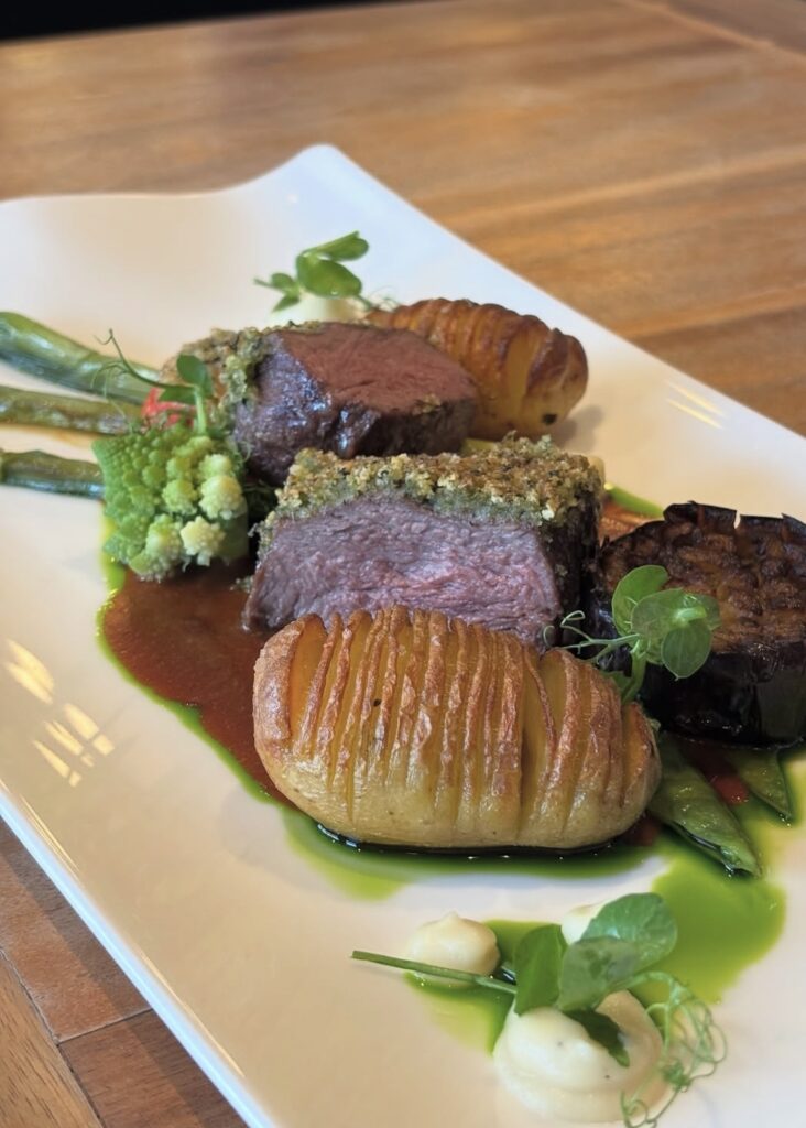 plat du restaurant la vie est belle à ploemeur