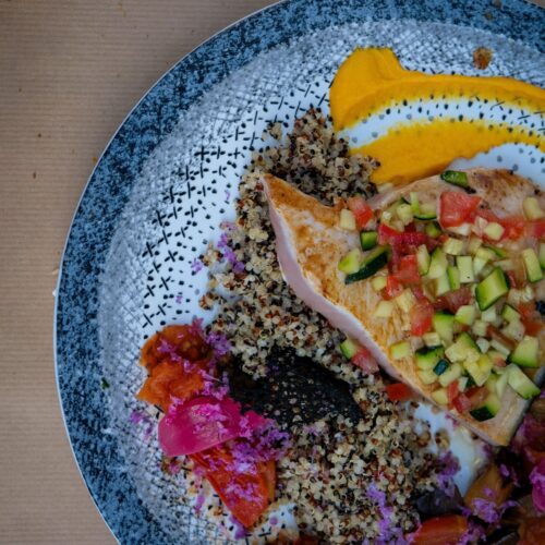 Plat poisson restaurant le 76 à Besançon