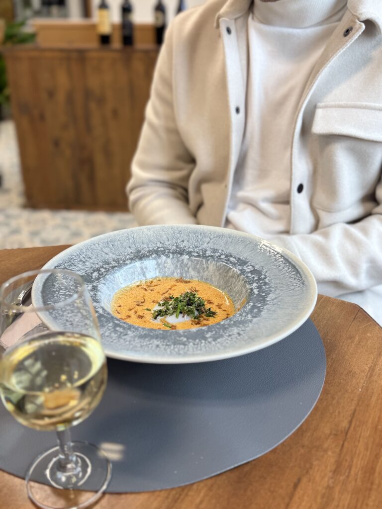 Un plat du restaurant Le Bout du Monde à Lanvéoc.